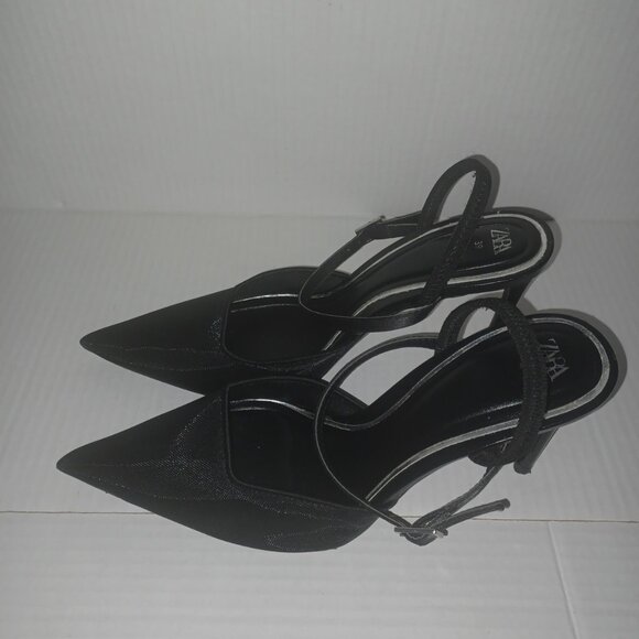 ZARA HELLED MESH SHOES - Picture 7 of 11